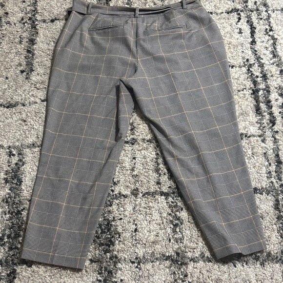 PLUS SIZE !! Lane Bryant Black and Gray Plaid Men's Dress Pants - Picture 9 of 9